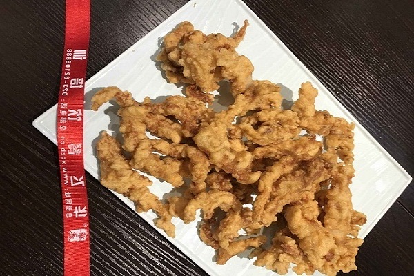 现炸酥肉