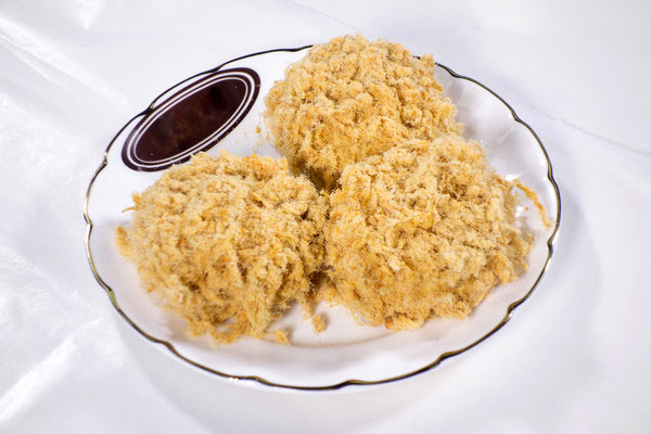 华飞肉松小贝加盟学员制作成品