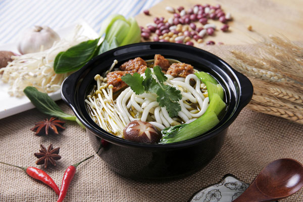 华飞土豆粉加盟学员制作成品