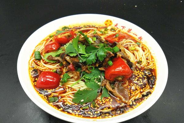重庆小面技术制作成品