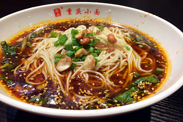 重庆小面技术制作成品